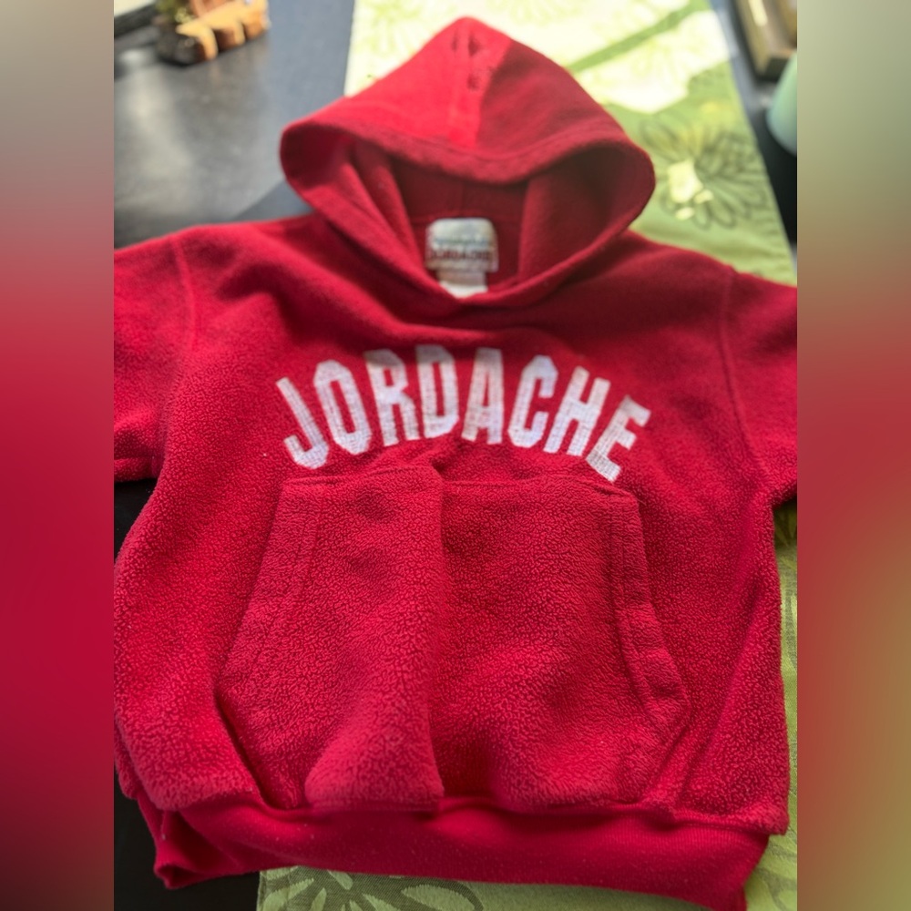 Jordache Kids Bold Red Hoodie
